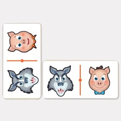 Dominó Cuento Los tres Cochinitos 7211