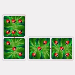 Dominó Ilustrado Puntos Mariquita 3393