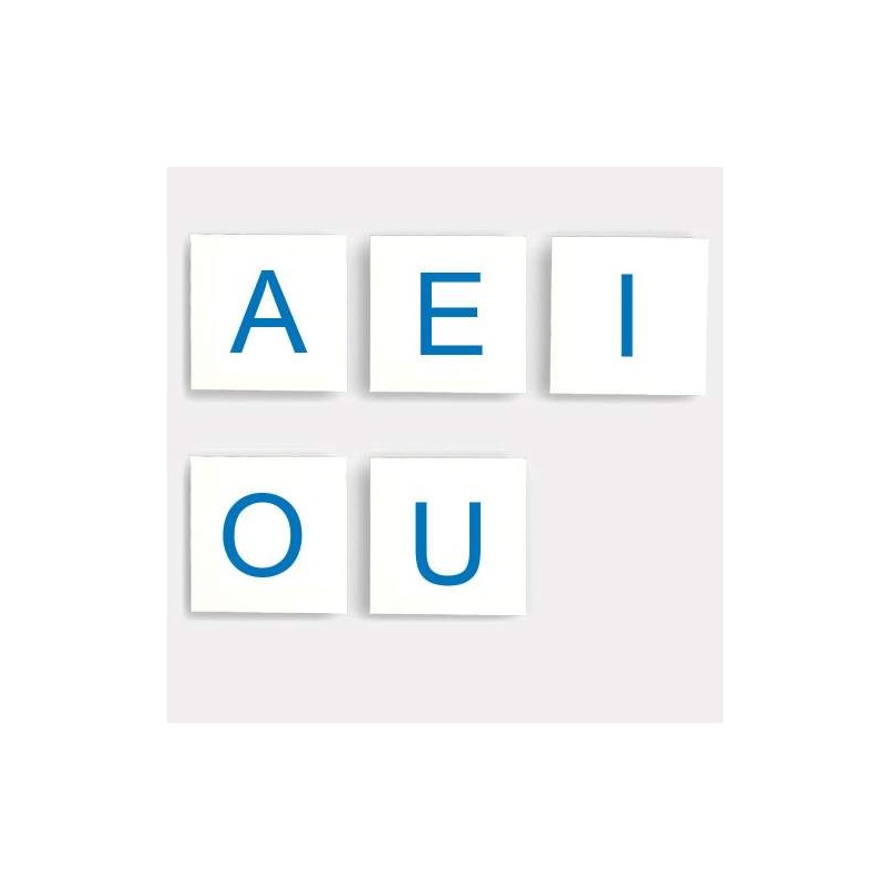 Letras Impresas Mayúsculas de Molde 6000