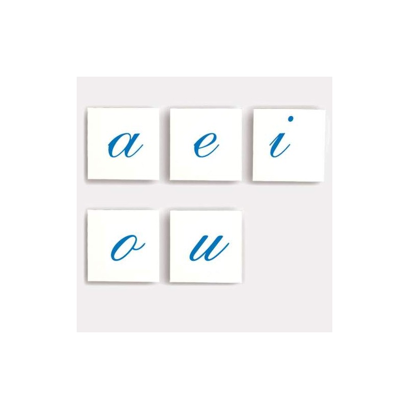 Letras Impresas Minúsculas Cursivas 6003