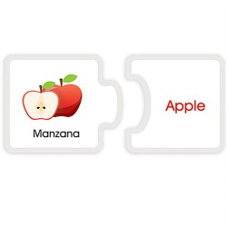 Match Frutas y Verduras Bilingúe 3411
