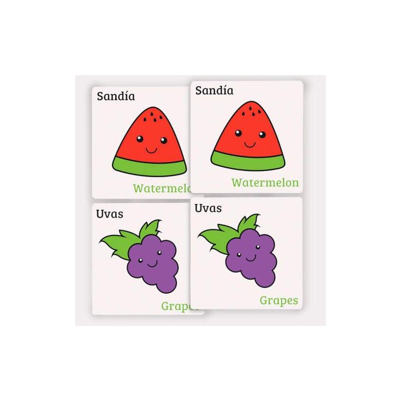 Memorama Frutas 6013