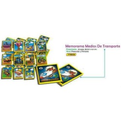 Memorama Medios De Transporte TPM008