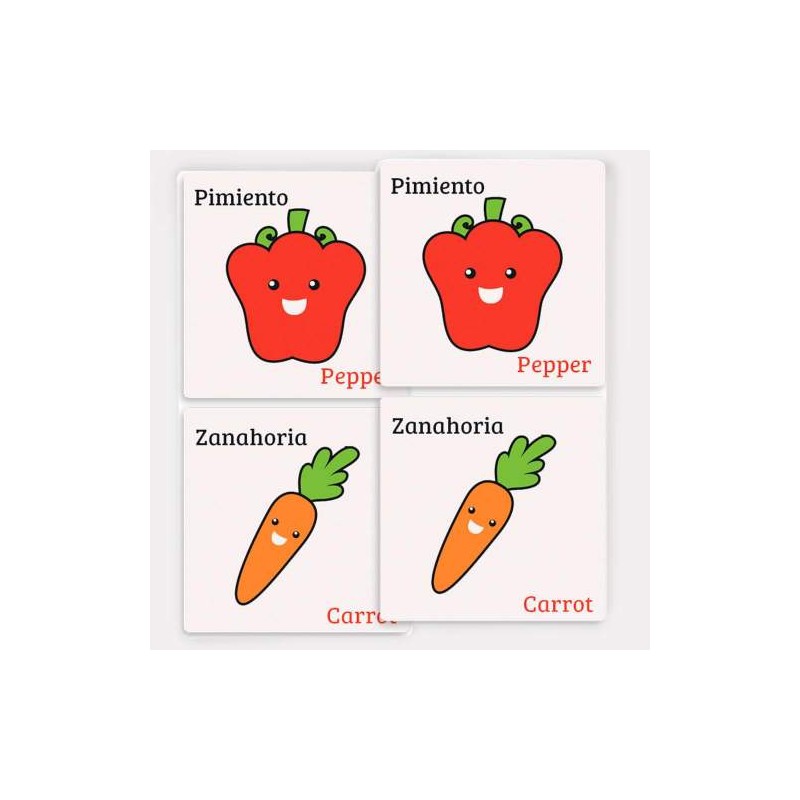 Memorama Verduras 6012