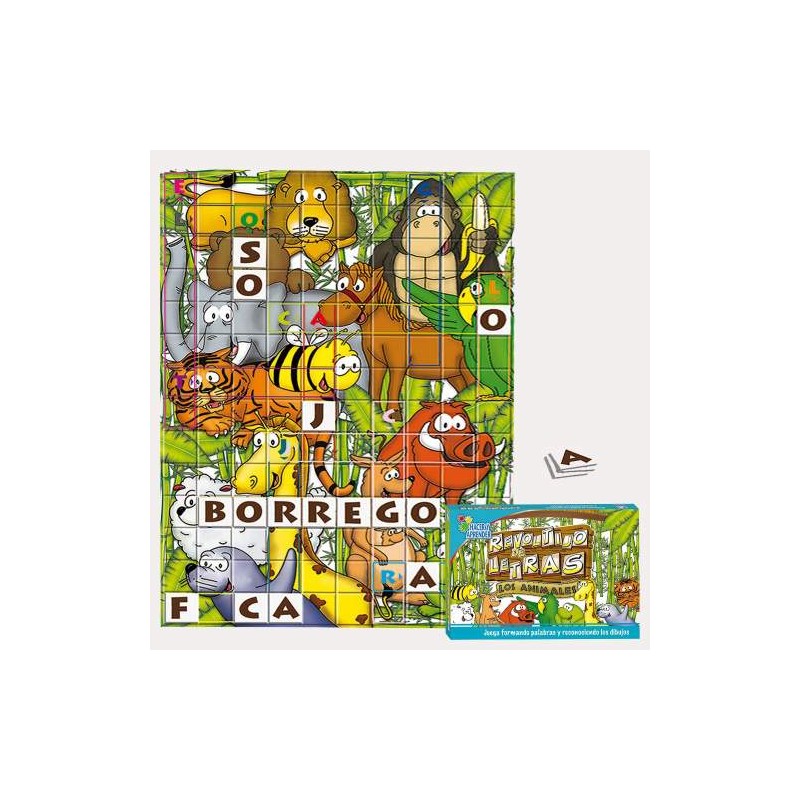 Revoltijo de Letras "Los Animales" 6028