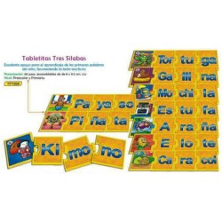 Tabletitas Tres Silabas TPT009