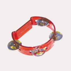 Pandero Transparente Musical Chico 3204