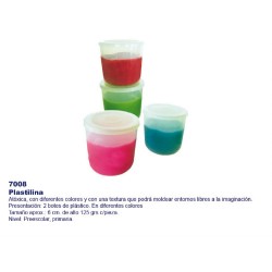 Plastilina 2 pzas  7008
Apoyo a las actividades artisticas