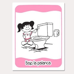 Señal Baja la Palanca Niña 6005