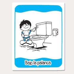 Señal Baja la Palanca Niño 6006