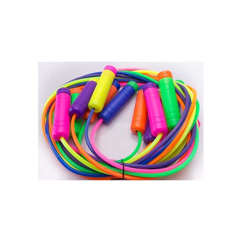 Cuerdas para Saltar 2017
Paquete con 6 pzas. Multicolor o de un solo color.