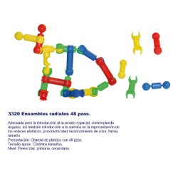Ensambles Radiales 3320
Apoyo en motricidad fina