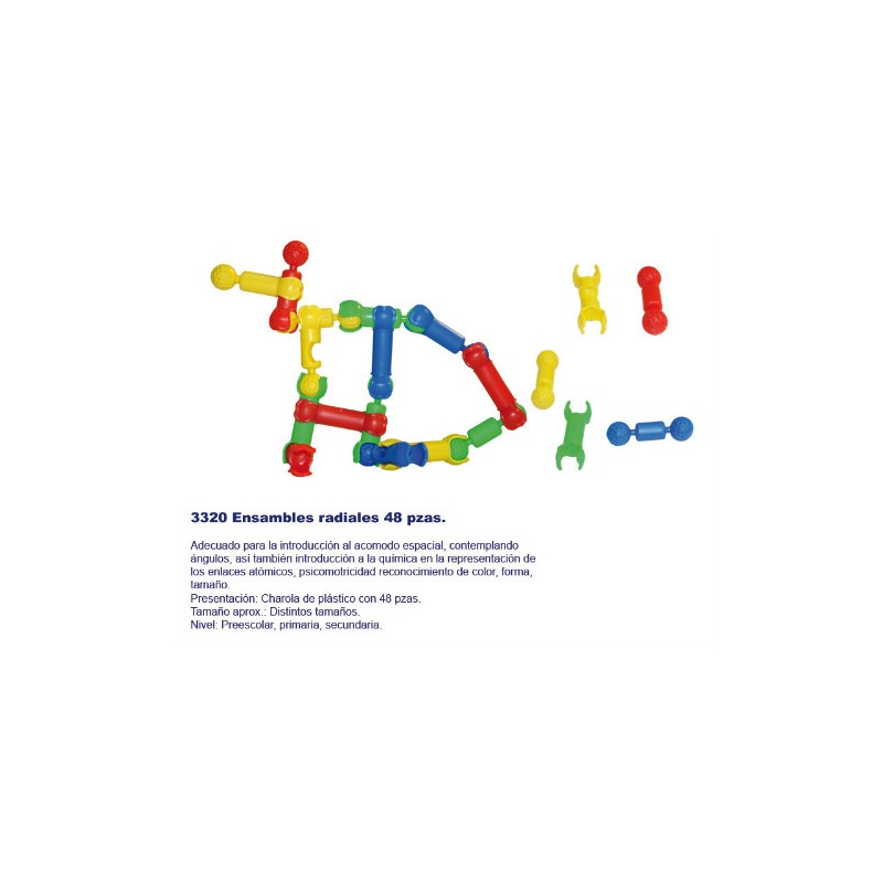Ensambles Radiales 3320
Apoyo en motricidad fina