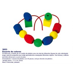 Ensarte de Colores 3053
Apoyo en motricidad fina