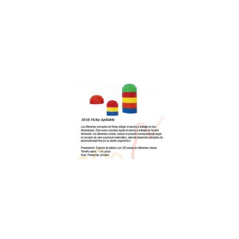 Ficha Apilable 3056