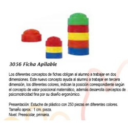 Ficha Apilable 3056