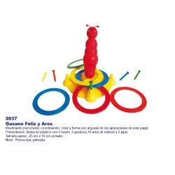 Gusano Feliz y Aros 2037
Apoyo en motricidad fina