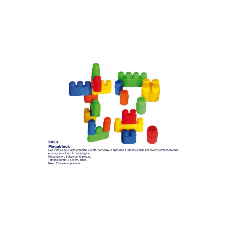 Mega Block 2053
Apoyo en motricidad fina