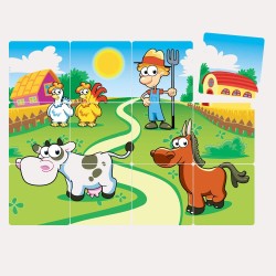 Rompecabezas Mosaico Animales de la Granja  7109