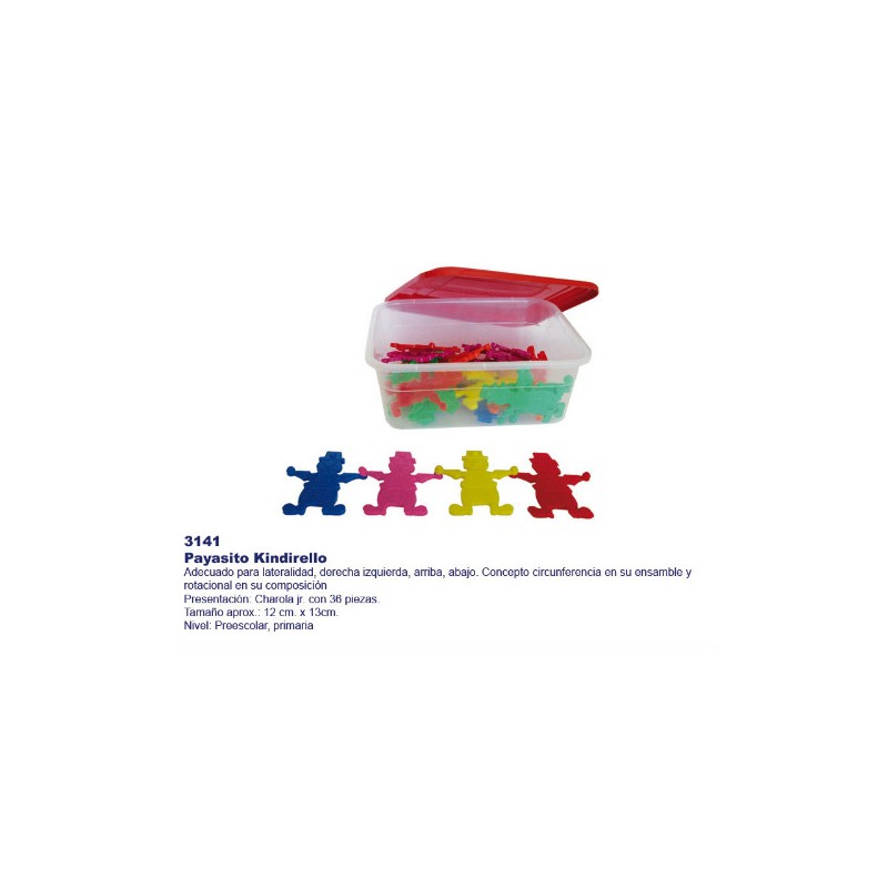 Payasito Kinderello 3141
Apoyo en motricidad fina