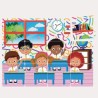 Rompecabezas Mosaico Entornos Escuela 7112