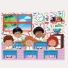 Rompecabezas Mosaico Entornos Escuela 7112