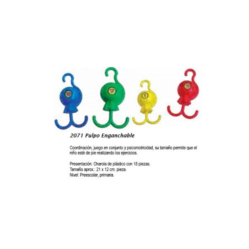 Pulpo Enganchable 2071