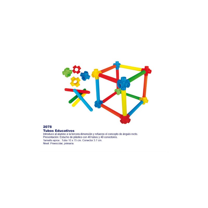 Tubos Educativos 2078
Apoyo en motricidad fina