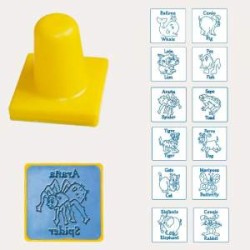 Sellos Bilingües Animales 3257