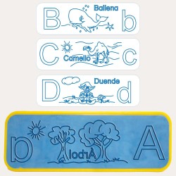 Sellos Lecto Abecedario 3222