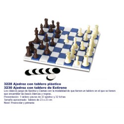 Ajedrez con tablero de Plástico 3228
Aprendizaje activo de la lógica matemática