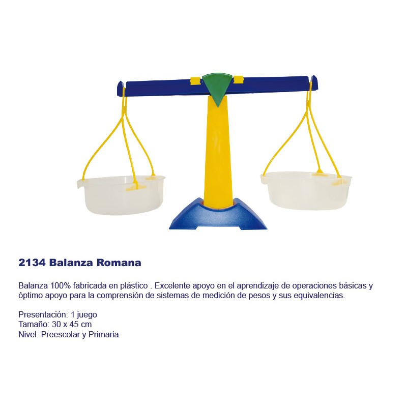 Balanza Romana 2134
Presentación 1 pza.