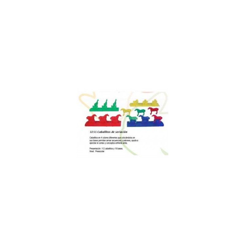 Caballitos de seriación 3255