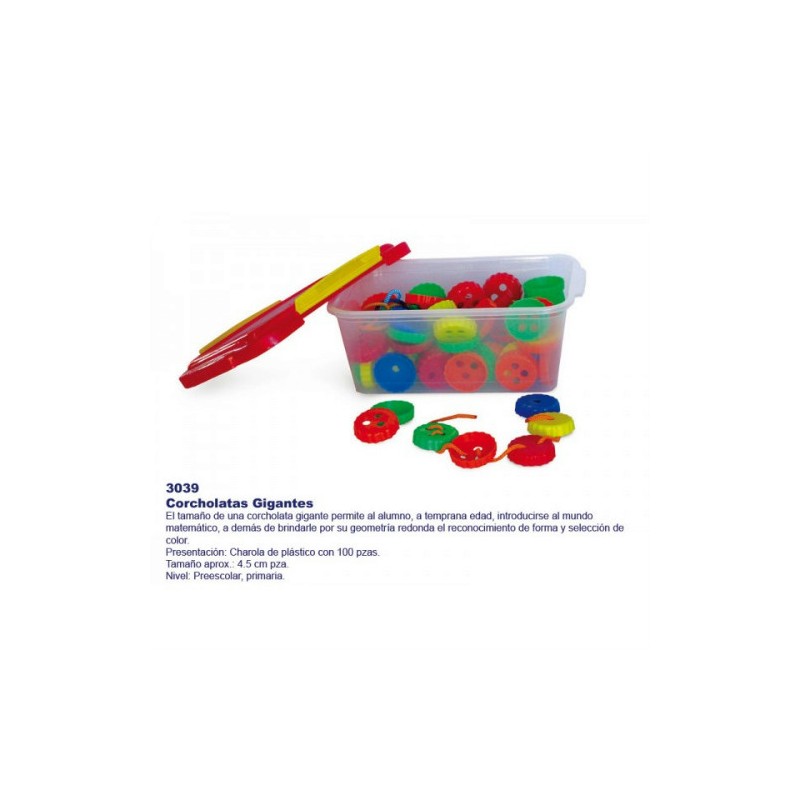 Corcholata gigante  3039
Aprendizaje activo de la lógica matemática