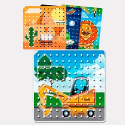 Cromos Geometriza en el Geoplano 6100