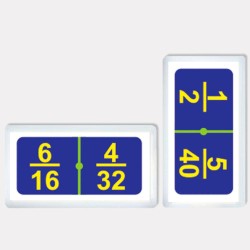 Dominó Jr. Fracciones Equivalentes 3387