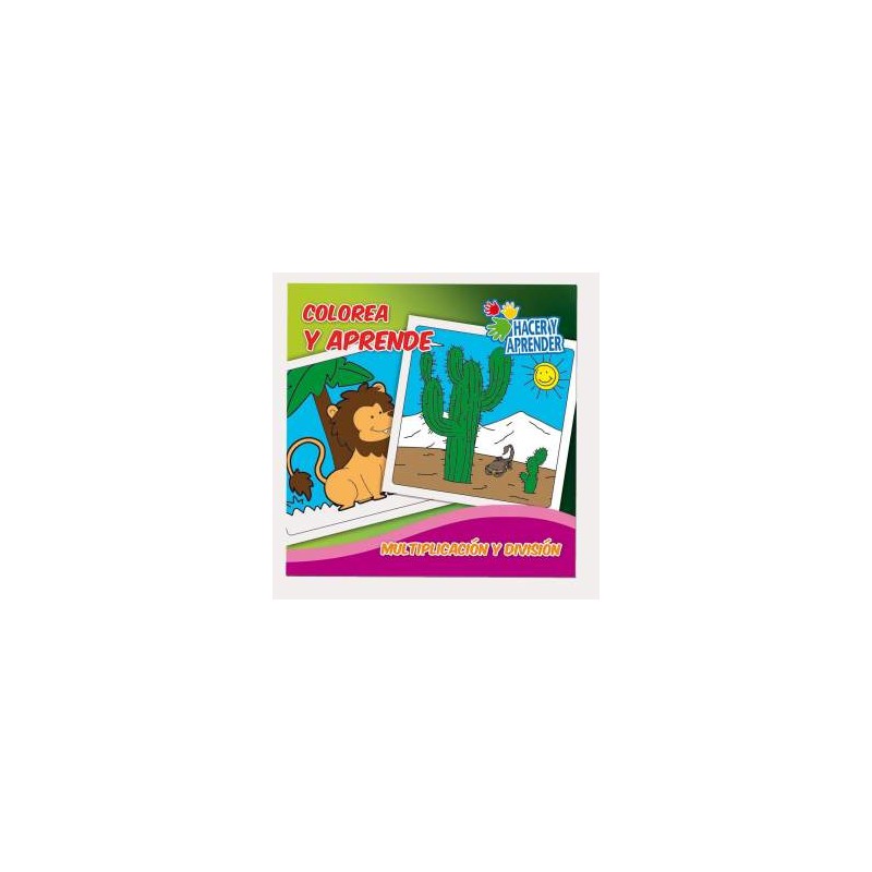 Libro Colorea y Aprende Multiplicación y División 7116