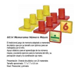 Memorama Número Mayas 6054