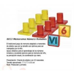 Memorama Número Romanos 6053