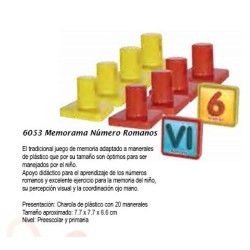Memorama Número Romanos 6053