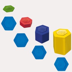 Pesas para Balanzas 3342
Presentación: 20 piezas