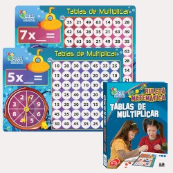 Ruleta Matemática  tablas de multiplicar  6067