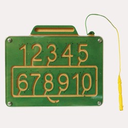 Traza números de madera  7085