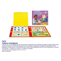 Tablero Inteligente 2 + libro + tablero c/ 8 fichas 7102