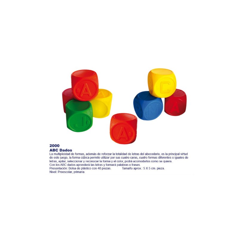 ABC Dados 2000
Aprendizaje activo de la escritura y letras